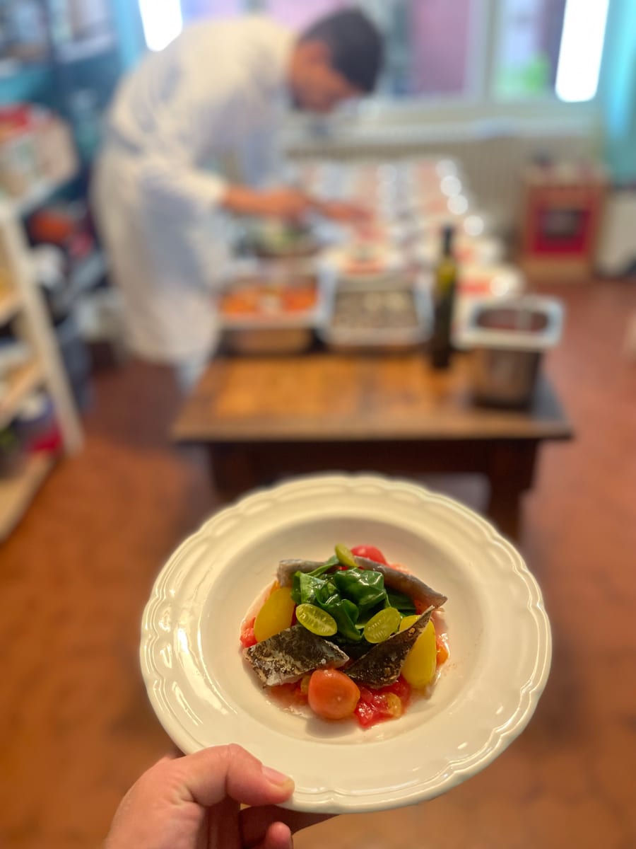 Création culinaire — menu sur mesure par Allan Ozier